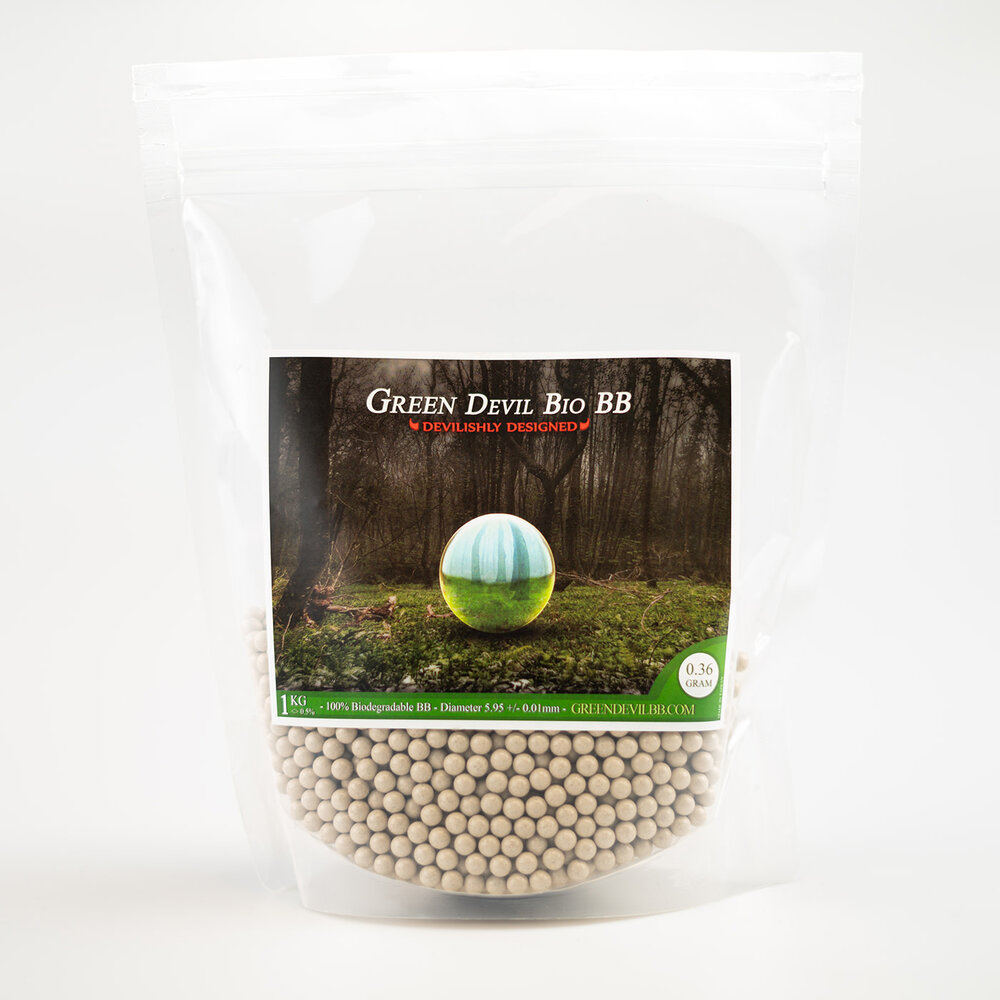 Green Devil 0.36gr Premium Bio BB's 3000rds