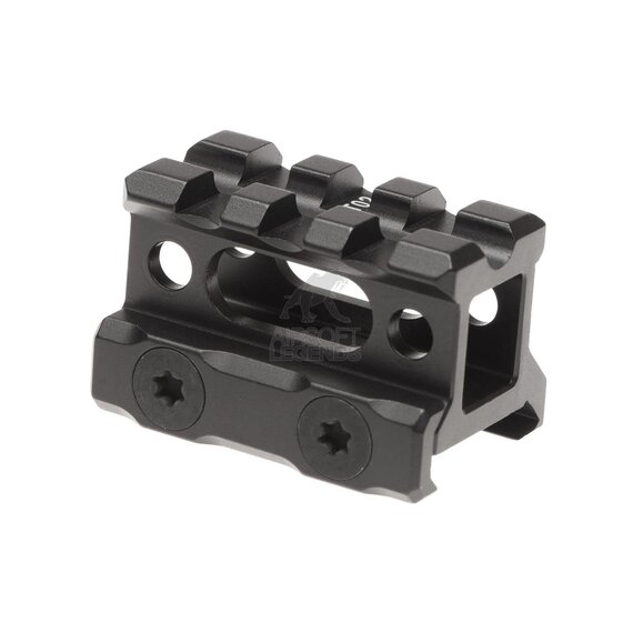 Universal Super Slim Riser Mount 3 Slot 0.83 Inch