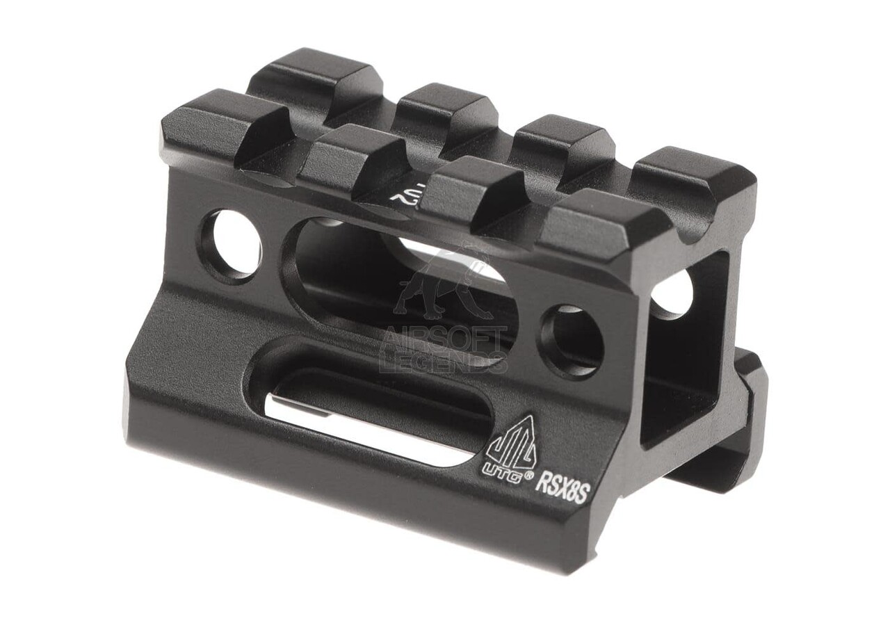Leapers Universal Super Slim Riser Mount 3 Slot 0.83 Inch