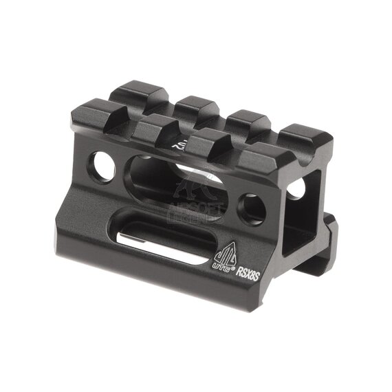 Universal Super Slim Riser Mount 3 Slot 0.83 Inch
