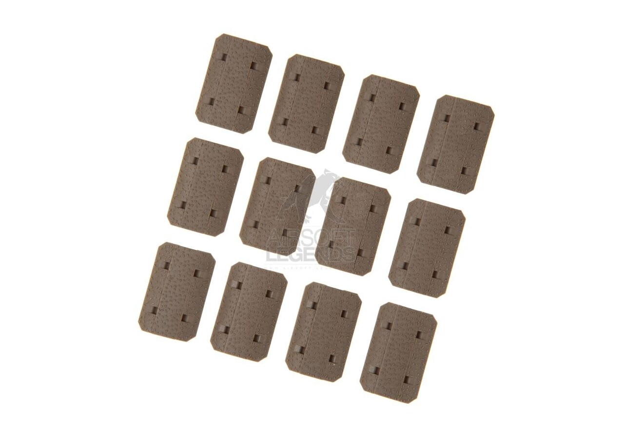 MP M-LOK Rail Covers 12pcs Dark Earth