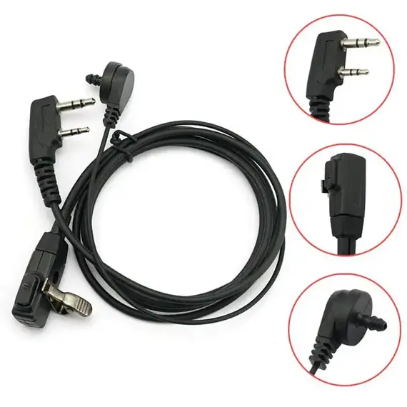 FBI Style Earpiece Headset K-PLUG