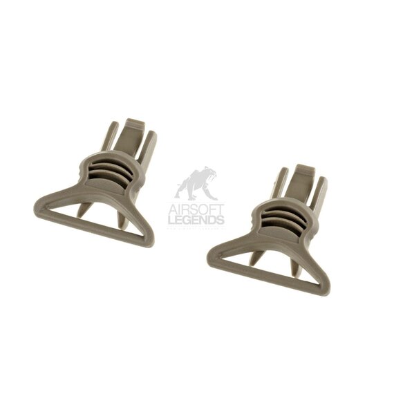 Goggle Swivel Clips 36mm Foliage Green