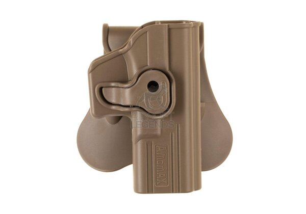 Amomax Paddle Holster for WE/TM/KJW 17 Right Handed Dark Earth