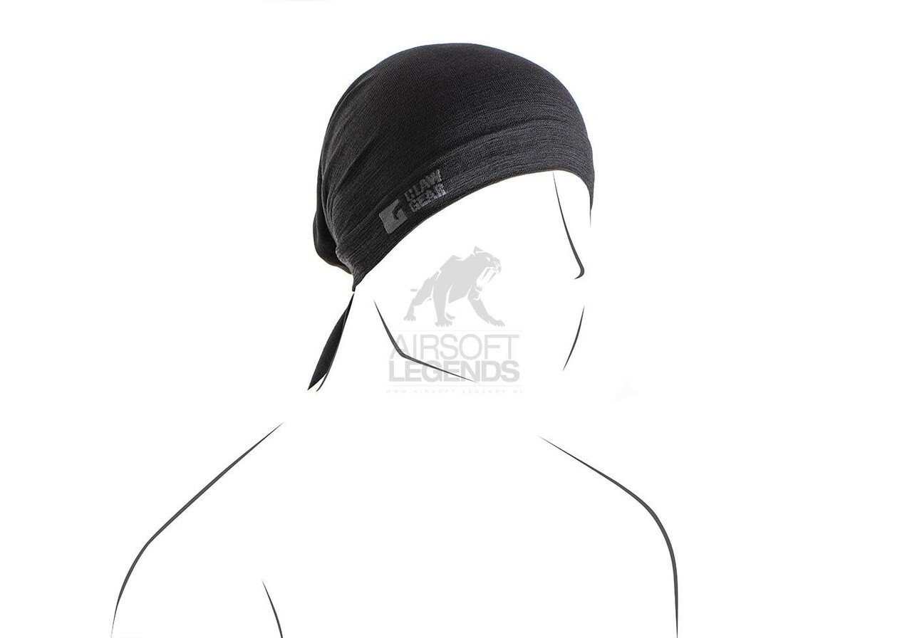 Clawgear Merino Seamless Neck Gaiter Long Black Clawgear Merino Seamless Neck Gaiter Long Black