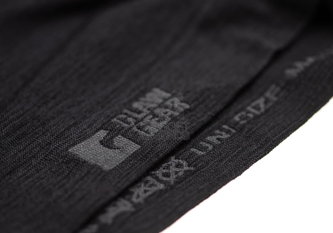 Clawgear Merino Seamless Neck Gaiter Long Black Clawgear Merino Seamless Neck Gaiter Long Black