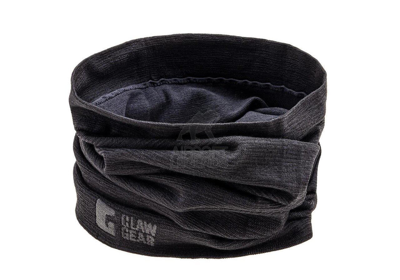 Clawgear Merino Seamless Neck Gaiter Long Black