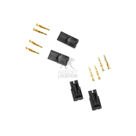 Gold Pin Connector Set Tamiya Large Connector