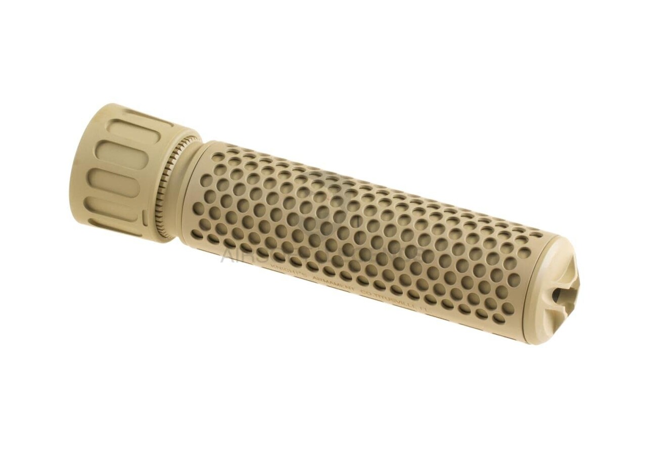 Madbull Knights Armament QDC Suppressor 176mm CCW Tan Madbull Knights Armament QDC Suppressor 176mm CCW Tan