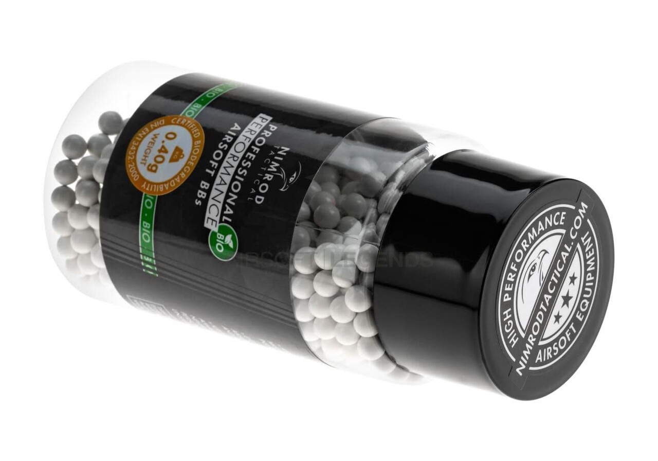 Nimrod 0.40gr Bio BB Professional Performance 1000rds Nimrod 0.40gr Bio BB Professional Performance 1000rds