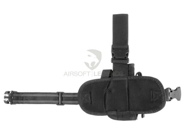 Invader Gear Dropleg Holster Left Handed Black