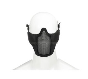Invader Gear Mk.II Steel Half Face Mask Black