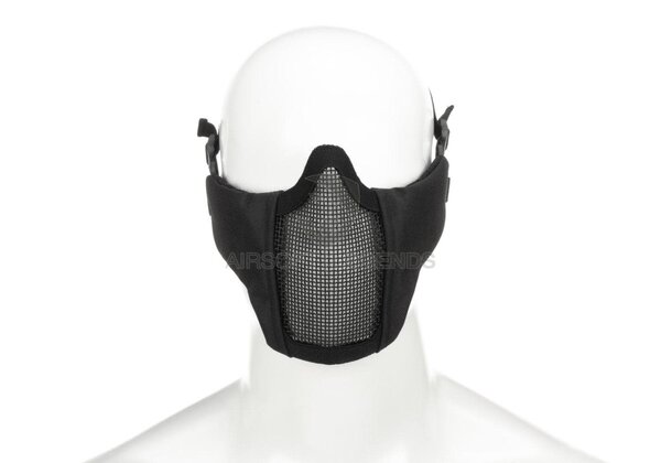 Invader Gear Mk.II Steel Half Face Mask Black
