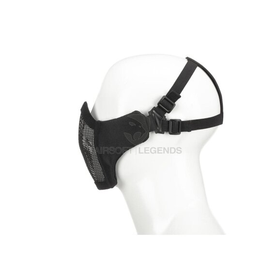 Mk.II Steel Half Face Mask Black