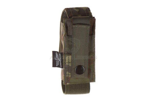 Invader Gear Single 40mm Grenade Pouch Flecktarn Invader Gear Single 40mm Grenade Pouch Flecktarn