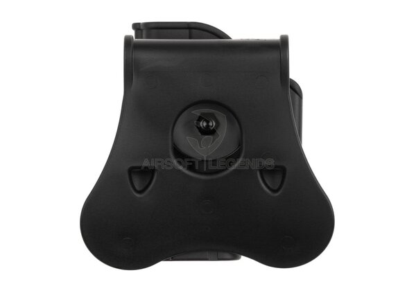 Amomax Paddle Holster for Glock 26/27/33 Right Handed Black