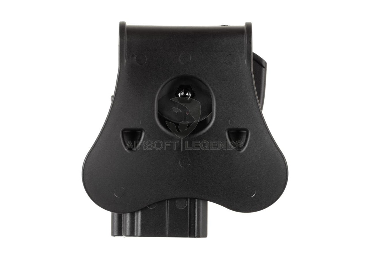 Amomax Paddle Holster for CZ 75D Compact Right Handed Black