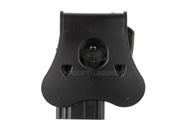 Amomax Paddle Holster for CZ 75D Compact Right Handed Black