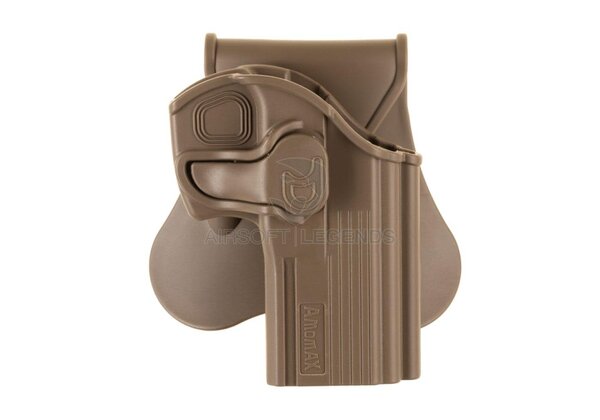 Amomax Paddle Holster for CZ 75D Compact Right Handed Dark Earth