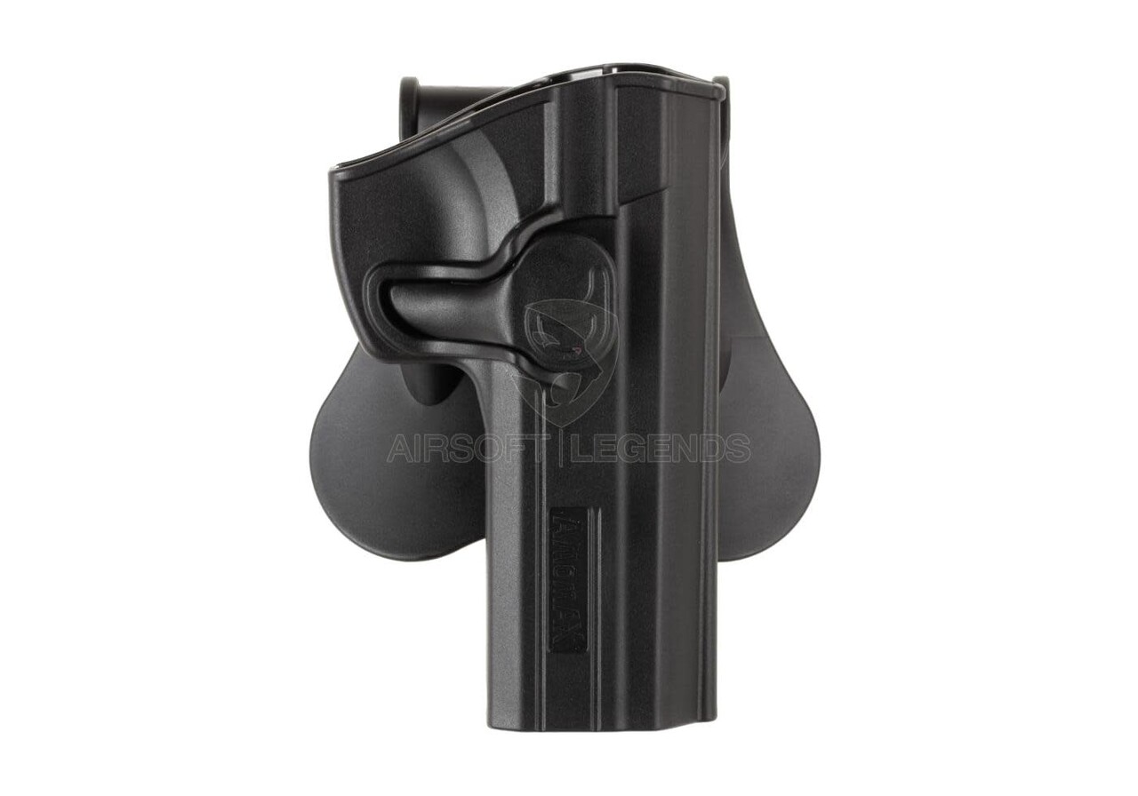 Amomax Paddle Holster for CZ 75 SP-01 Right Handed Black