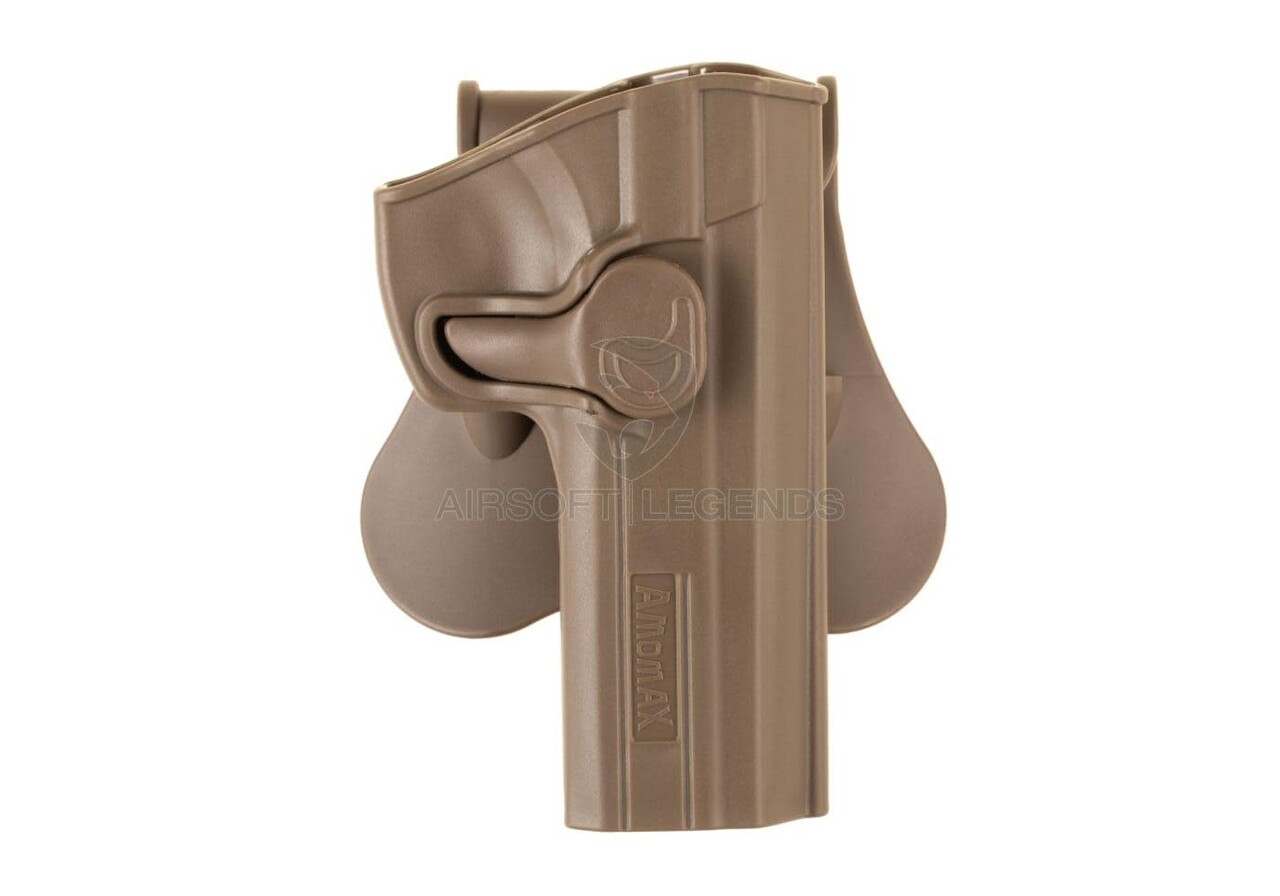 Amomax Paddle Holster for CZ 75 SP-01 Right Handed Dark Earth