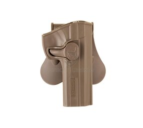 Amomax Paddle Holster for CZ 75 SP-01 Right Handed Dark Earth