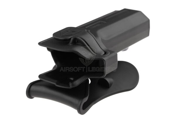 Amomax Paddle Holster for Desert Eagle Right Handed Black Amomax Paddle Holster for Desert Eagle Right Handed Black