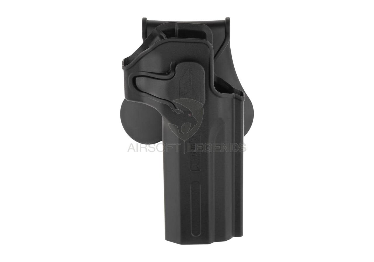 Amomax Paddle Holster for Desert Eagle Right Handed Black
