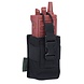 Warrior Assault Systems Small Radio Pouch Black Warrior Assault Systems Small Radio Pouch Black
