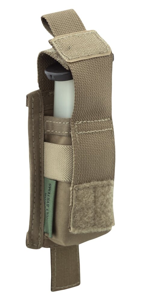 Warrior Assault Systems Single 9mm Pistol Pouch Coyote