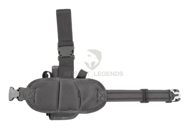 Invader Gear Dropleg Holster Right Handed Wolf Grey
