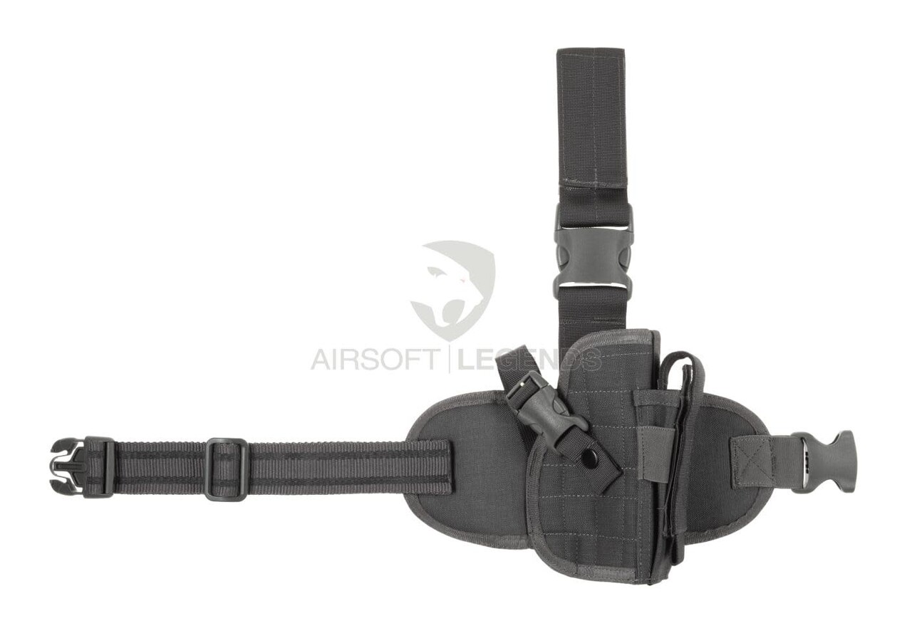Invader Gear Dropleg Holster Right Handed Wolf Grey