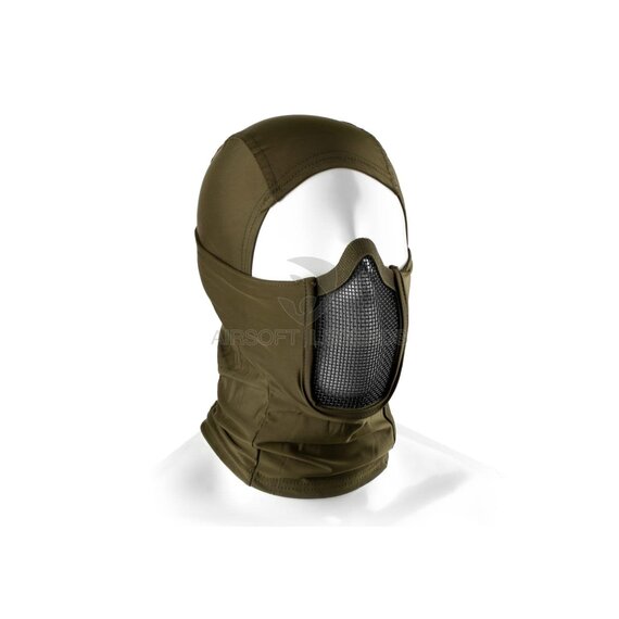 Mk.III Steel Half Face Mask OD Green