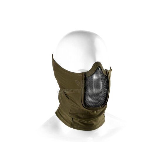 Mk.III Steel Half Face Mask OD Green