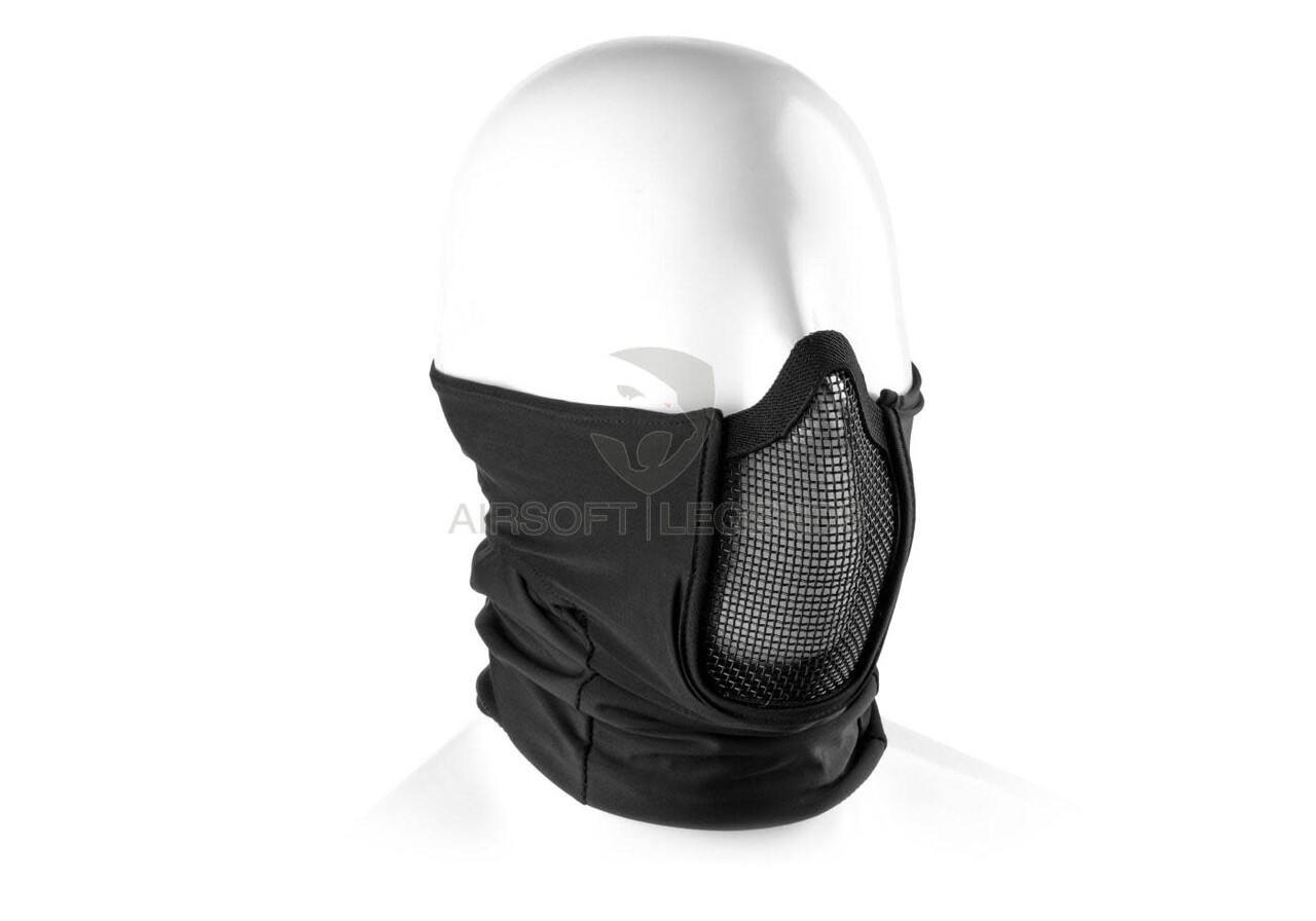 Invader Gear Mk.III Steel Half Face Mask Black