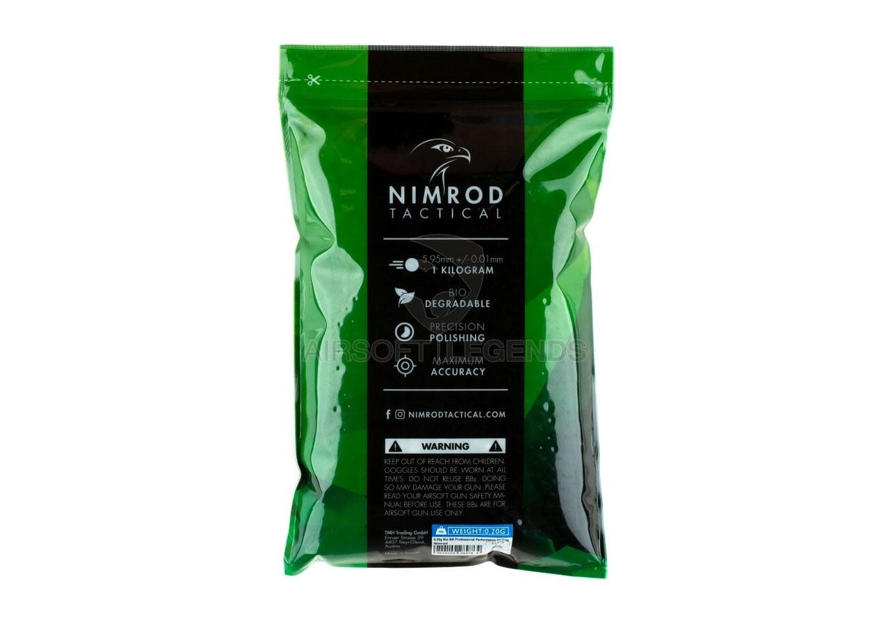 Nimrod 0.20gr Bio BB Professional Performance 5000rds