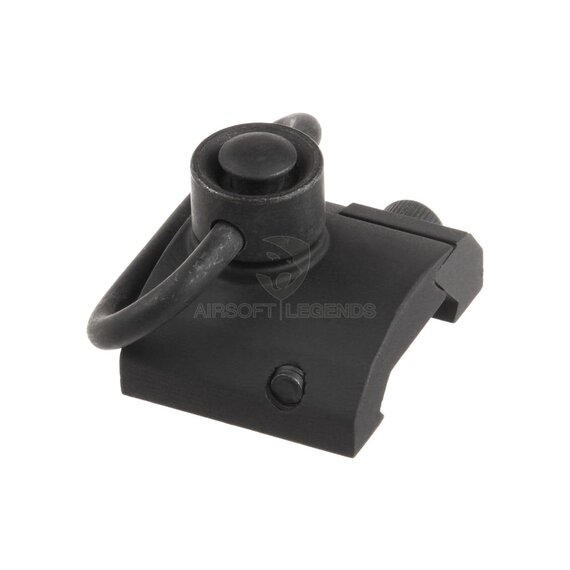 GS Type QD Sling Swivel Rail Mount Black