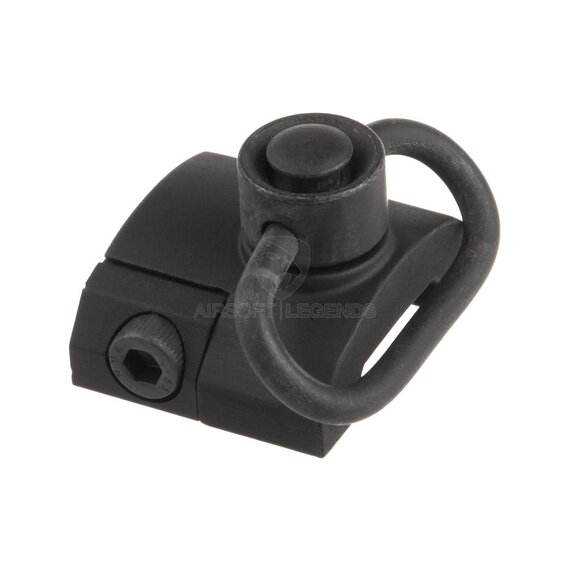 GS Type QD Sling Swivel Rail Mount Black