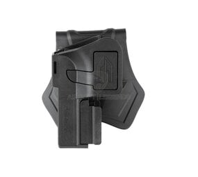 Amomax Universal Paddle Holster for Rail Pistols Black Amomax Universal Paddle Holster for Rail Pistols Black