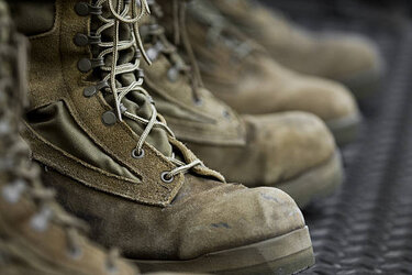 Combat Boots & Socks