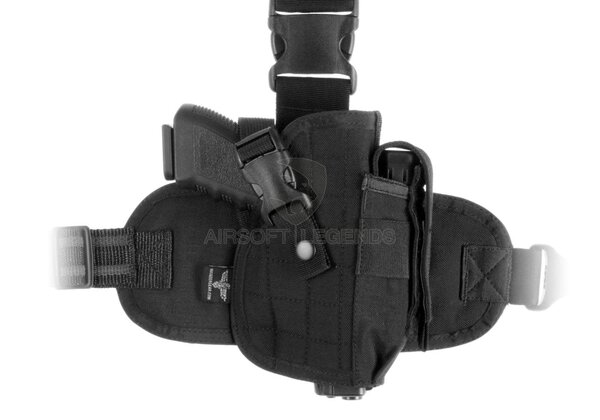 Invader Gear Drop Leg Holster Right Handed Black Invader Gear Drop Leg Holster Right Handed Black