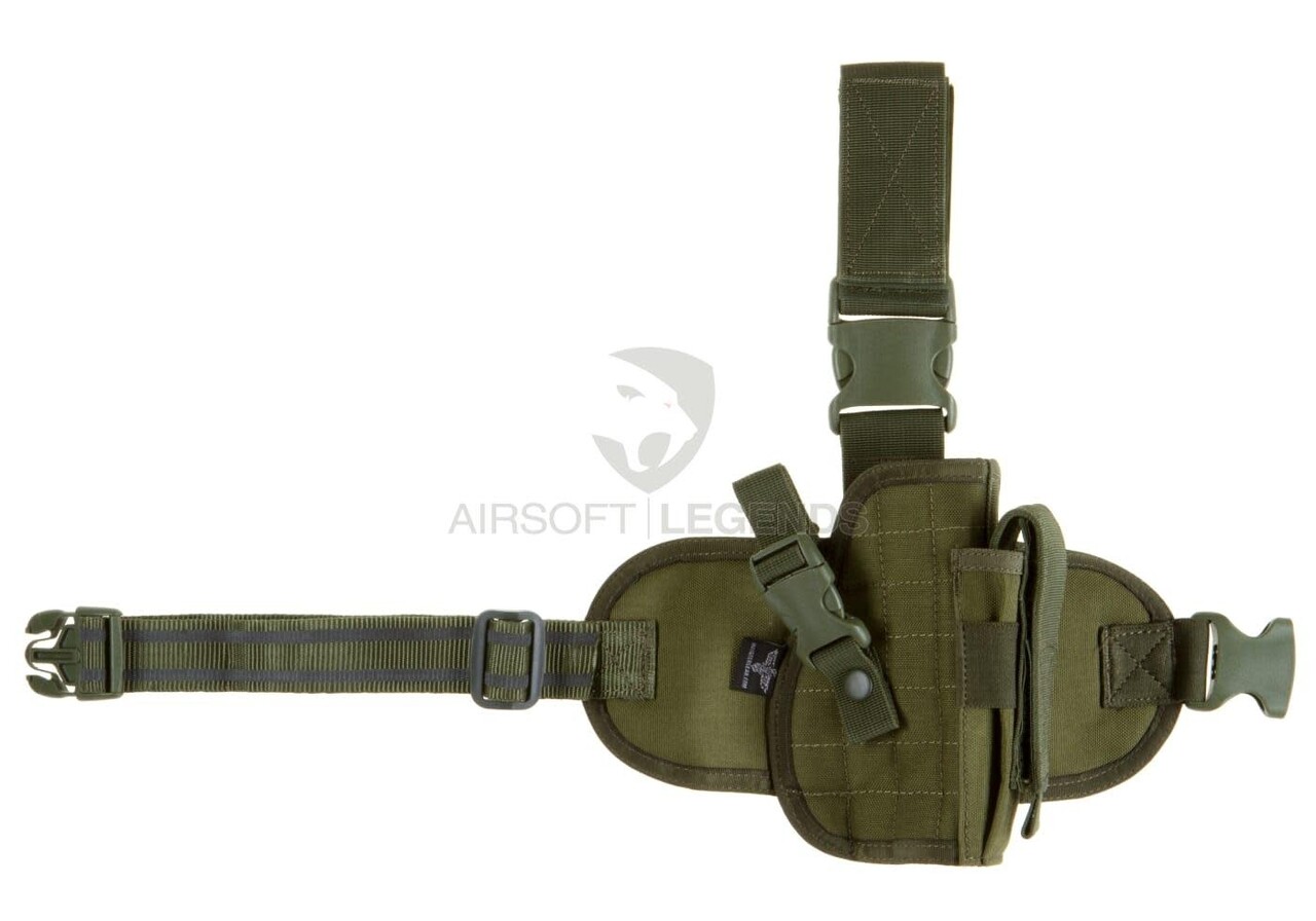 Invader Gear Drop Leg Holster Right Handed OD Green Invader Gear Drop Leg Holster Right Handed OD Green