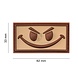 JTG Evil Smiley Rubber Patch Coyote JTG Evil Smiley Rubber Patch Coyote