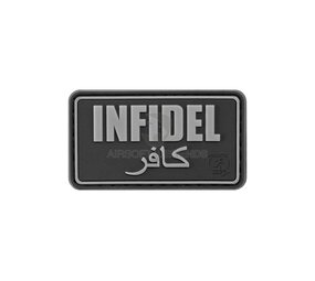 JTG Infidel Rubber Patch Black JTG Infidel Rubber Patch Black