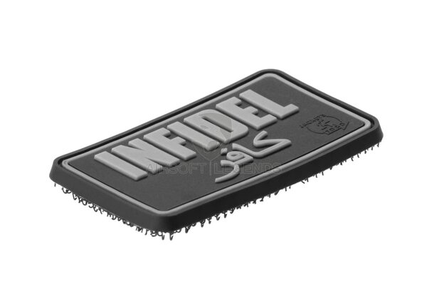JTG Infidel Rubber Patch Black JTG Infidel Rubber Patch Black