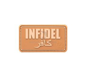 JTG Infidel Rubber Patch Coyote JTG Infidel Rubber Patch Coyote