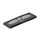 JTG Winged Skull Rubber Patch Black JTG Winged Skull Rubber Patch Black