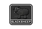 Blacksheep Rubber Patch Black