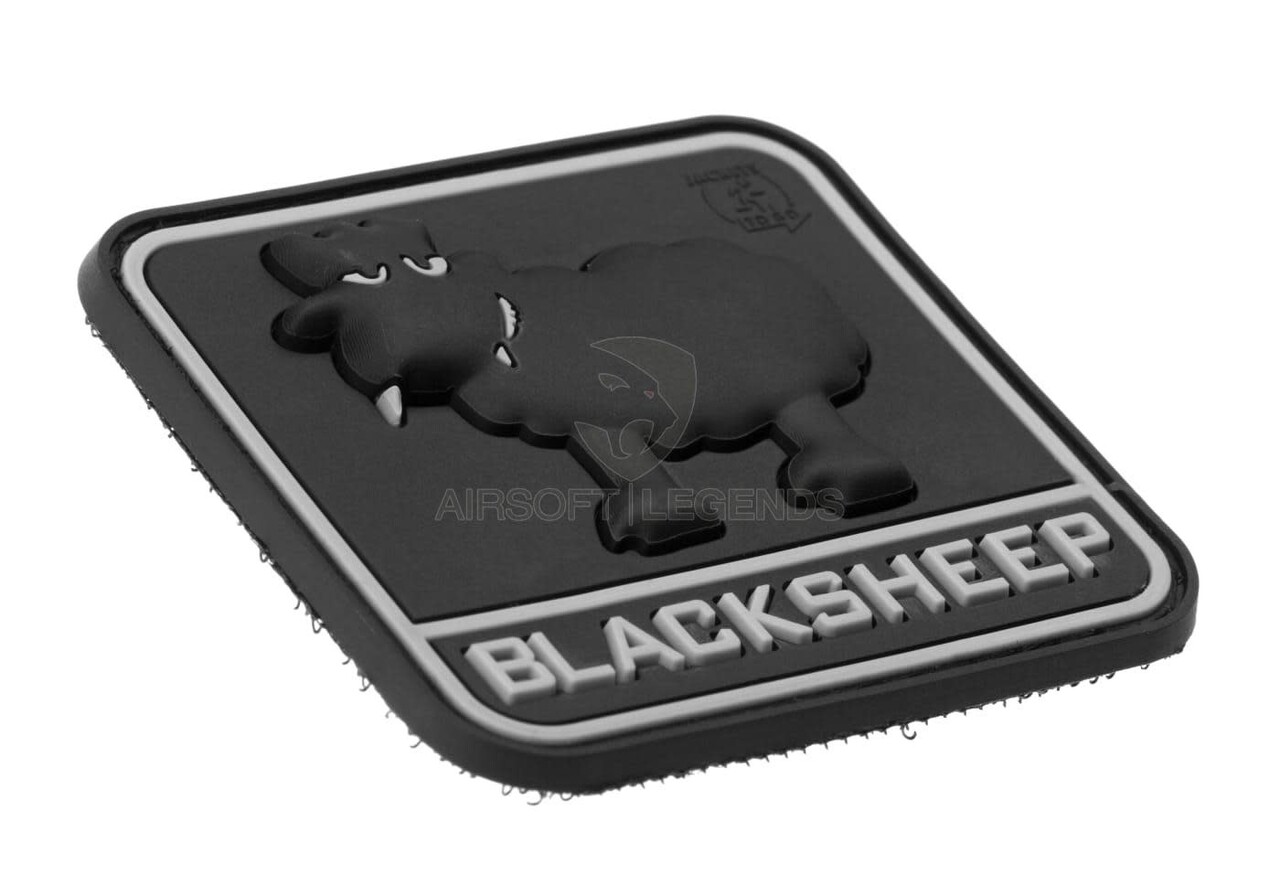 JTG Blacksheep Rubber Patch Black JTG Blacksheep Rubber Patch Black