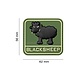 JTG Blacksheep Rubber Patch OD Green JTG Blacksheep Rubber Patch OD Green